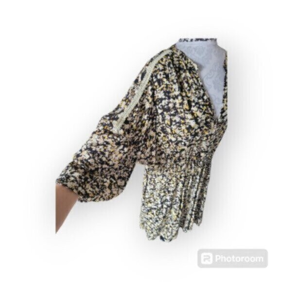 GARCIA DE LA CRUZ Ditsy Floral Midi Dress Sz XL NEW - Picture 10 of 16